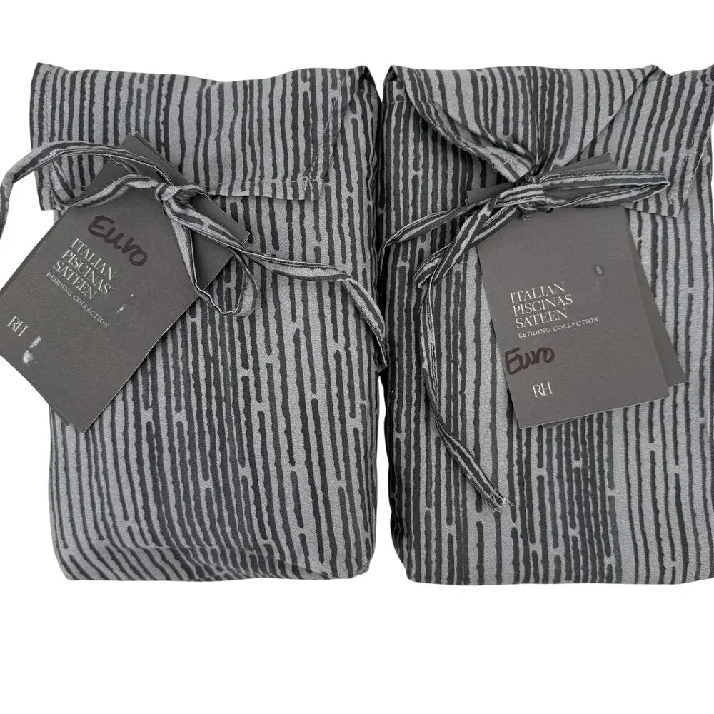 Restoration Hardware Italian Piscinas Sateen Euro Sham Set 26